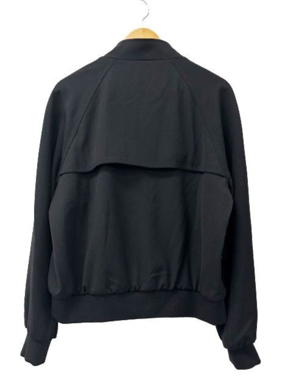 Celine Triomphe Jacket Gabardine Logo Embroidery Wool 54 Black - Picture 2 of 7